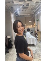 ディペ(Dipe)&nbsp;前髪レイヤーシンプルボブ