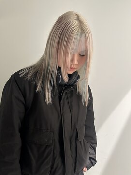 キオク(KIOX) ワンカラー/ブリーチカラー/髪質改善/ハイトーンカラー