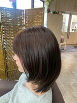 ビーチェ 小岩(Bice)&nbsp;大人ツヤ感！内巻きワンカールショコラボブ