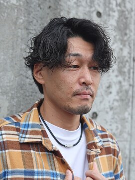 ハニー(HONEY) 波巻きパーマ/波巻きスパイラルパーマ/岡崎メンズパーマ