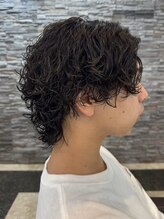 《*波巻きスパイラルパーマ×マッシュウルフ*》刈り上げマッシュに飽きた方にもオススメです*[宇都宮/鹿沼]