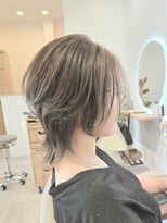 チェルシーヘアーデザイン(Chelsea hair design) ウルフ|ハイライト|ミルクティーベージュ|ショートウルフ