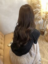 ラヴィズム 松崎店(LUVISM)&nbsp;韓国/顔周りレイヤー/おくれ毛/ベージュ/ダブルカラー/東区/松崎