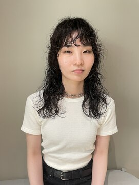エノウ(enow) しっかりかけたい方オススメ！ウルフパーマ　enow赤坂