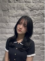 アース 藤沢店(HAIR&MAKE EARTH)&nbsp;【韓国レイヤー×コテ巻きパーマ】藤沢/レイヤー/コテ巻きパーマ