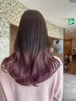 コンティバイミラートーク(CONTY by MIRROR TALK)&nbsp;毛先カラーで楽しむラズベリーカラー◎