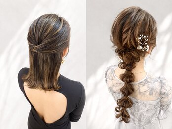 ヘアセットサロン プティ 神戸三宮(petit)の写真/【三宮3分】《セット¥1700~早朝~夜まで対応!平日朝6時からOK◎》結婚式/GW/イベント/ライブにも♪