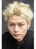 □ダウンバングニュアンスウルフスペインカールニュアンスパーマ