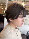 大人可愛いショートヘア