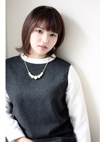 ノイン(noine)&nbsp;[noine : saitou]"外ハネ＊前上がりマッシュボブ"