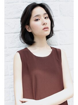 ソルト(Salt) 大名<Salt>大人の透明感を引き出すnaturalボブ(OKABE)3