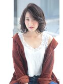 シースルー切りっぱなしボブ【Chou-Chou 北林夏実】