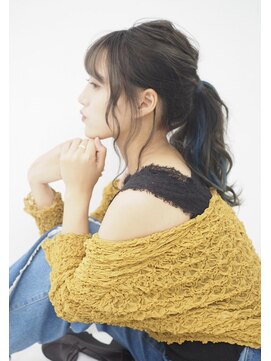 ユイマァル 倉敷店(YUIMARL) ゆるふわポニーアレンジ＊