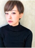 マッシュショート☆透明感アッシュ☆熊本美容室
