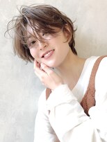 アルバム 渋谷パルコ(ALBUM)&nbsp;大人カジュアルショートスタイル_アッシュブラウン_6651