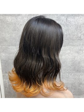 キャラ シャローネ 池袋(Chara Chalone) オレンジ裾カラー【池袋/岸雄一/池袋/池袋/池袋/池袋】