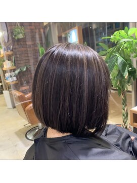 ヴィコロ(vicolo) 王道ボブ×3Dハイライト