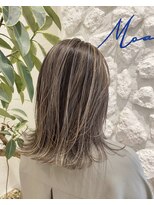 モアナ バイ ヘッドライト 沖縄東崎店(Moana by HEADLIGHT)&nbsp;Moana東崎#ハイライト#ベージュ#ボブ