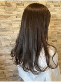 『 ショコラベージュ×Aラインロング 』大人可愛いツヤ髪♪