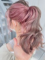 サイ(sai)&nbsp;【sai】ケアブリーチインナーカラーシアーピンク