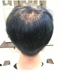 メンズカラー ブルーブラック