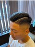 【おススメ☆】フェードカット＋シェービング＋ヘッドスパ　