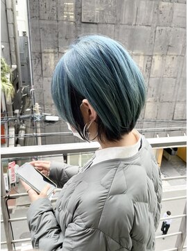 シィーム(cime) 水色カラー