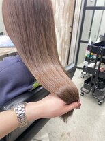 【ARTE表参道/青山】大人可愛いレイヤー×ハイトーンベージュ