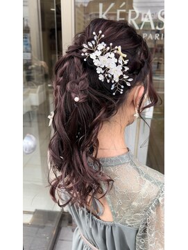 カペリベラ CapelliBella 香里園店 ポニーテールアレンジ☆