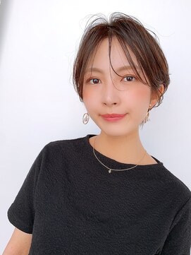 マイラグーン(MY LAGOON) 髪質改善・韓国・ショート・ベージュハイライトインナーカラー