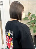 切りっぱなしボブ