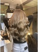 #ショコラアッシュ#ヘルシースタイル#ふんわりカール