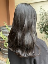 ココカラヘアー ニコ(cococara hair nico)&nbsp;ブルーブラック/ネイビー/艶感/暗髪/透明感カラー/韓国風