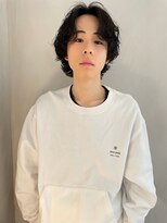 ガレージ バイ グリーン 原宿 表参道(Garage by green)&nbsp;ナチュラルウルフ×メンズカット