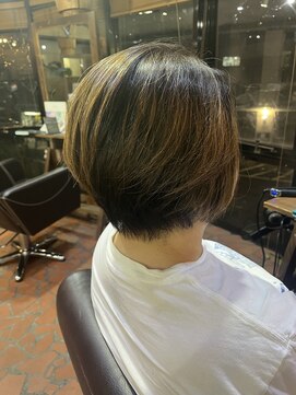 ロッソバイアルター 鎌取(ROSSO by aL-ter) イメチェン/ハッシュカット/フルバング/REDブラウン/鎌取/中山実