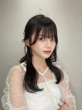 ボタン ハカタ(VOTAN hakata) 博多/福岡/韓国ヘア/前髪顔周りカット/レイヤー/暗めカラー