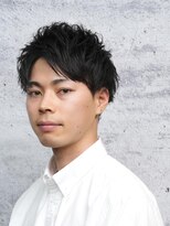 エース 中野(Ace)&nbsp;爽やかツーブロックアップバング<理容室><MEN'S/中野/バーバー>