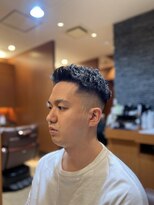 ヘアモード キクチ 銀座店&nbsp;銀座理容室　フェードカット　スキンフェード