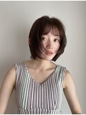 ヘアセット/ボブ/顔周りレイヤー/レイヤーカット