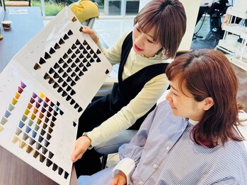 ウィーブ 成田店(Weve)の写真/豊富な知識×アドバイスが◎丁寧な施術+ホームケアでsalon帰りの綺麗な髪が長く続く*[成田/成田駅/学割U24]