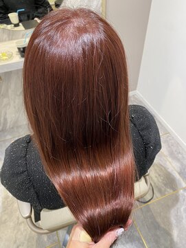 トッカ 高槻店(tocca) 髪質改善チェリーピンクカラー