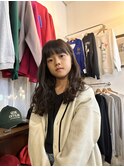 波巻きカール