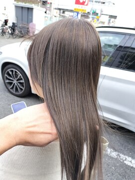 アヴァンス 北花田店(AVANCE) ブリーチ１回ミルクティーグレージュ