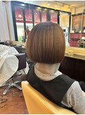 丸みショートボブ