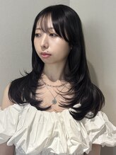 リッカ(RIKKA) レイヤーカット韓国ヘアワンカール小顔顔周り簡単スタイリング