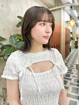 ノエ(noe) くびれヘア/アプリコットオレンジ/ハイライトカラー/栄c169