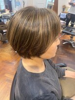 コンクス(CONKS)&nbsp;白髪ぼかし　ハイライトショート