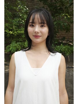 ランプ 代官山(the lamp) ブリーチ無しオリーブベージュヘーゼルベージュハイレイヤー