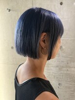 アイビー 吉祥寺(I Be, KICHIJOJI)&nbsp;コバルトブルー　ボブ【吉祥寺　美容院　美容室　少人数】