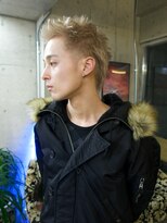 イェン(Yen.)&nbsp;マレットヘア　ホワイトブロンド　ツーブロック